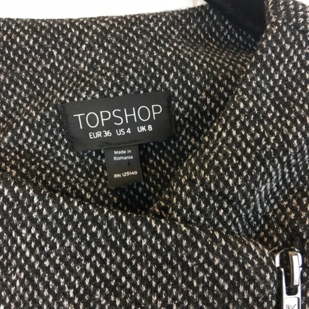 TopShop Tweed Moto Style Jacket‎ - Picture 4 of 5